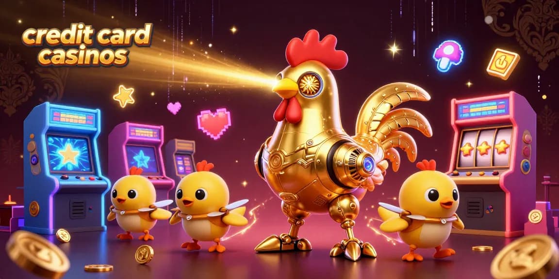 Engage with thrilling gameplay at credit card casinos amid vibrant gaming action.