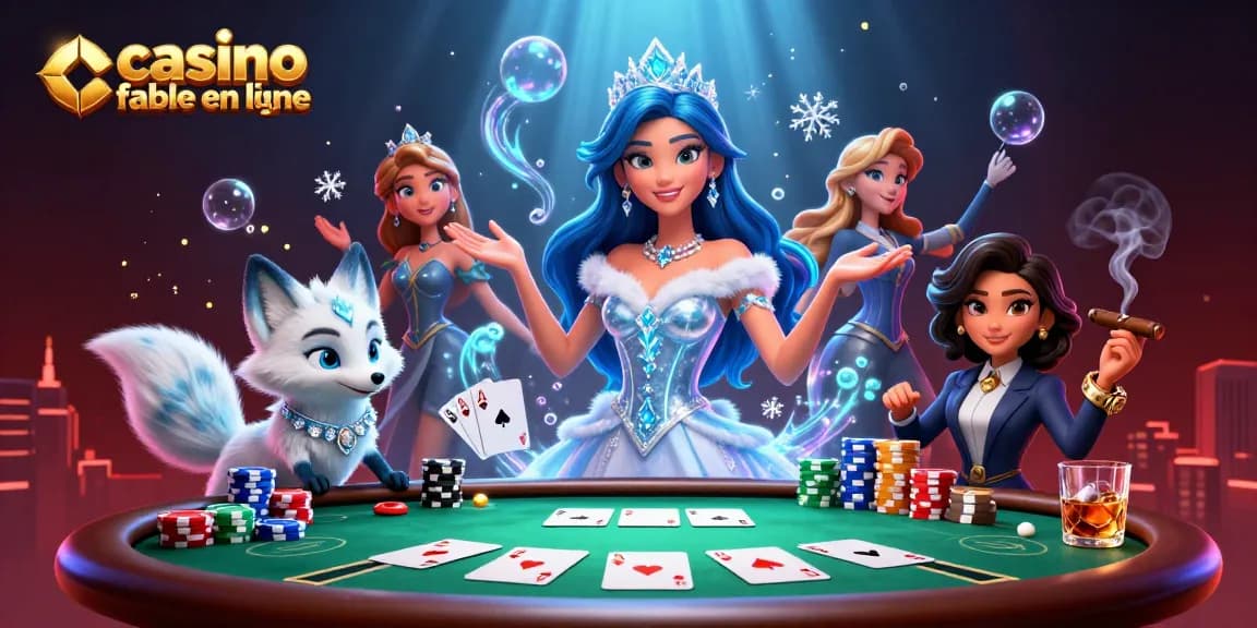 Vivez l'excitation aux casinos fiables en ligne avec des visuels époustouflants de jeux de cartes et d'éléments de casino.