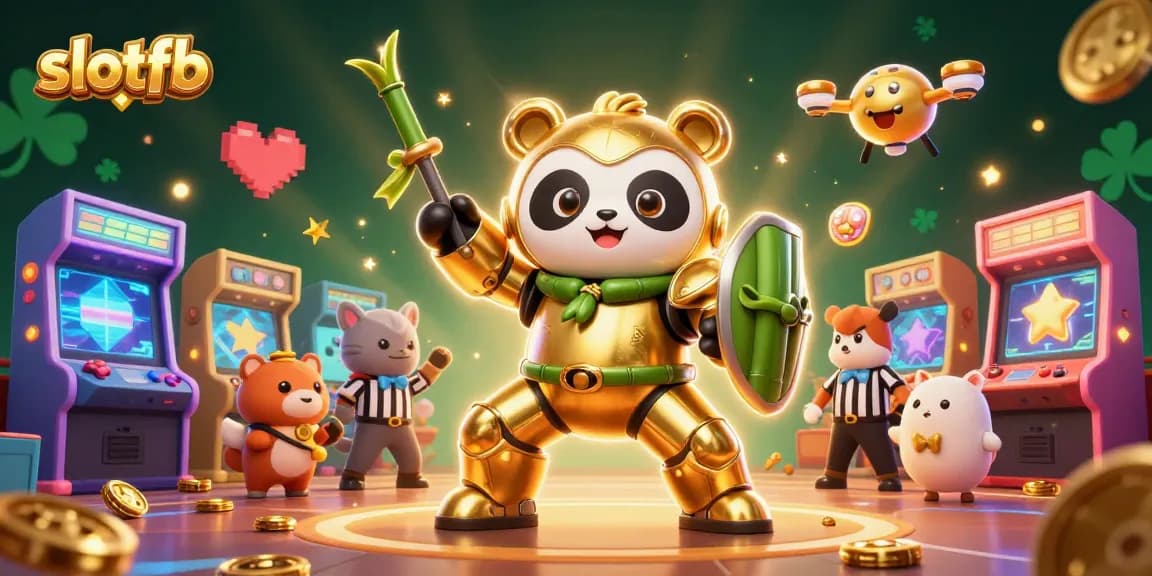 Slotfb menawarkan pengalaman permainan yang seru dengan robot berlian dan elemen kasino.