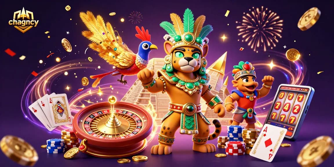 Spin and win at chagency's vibrant casino scene featuring thrilling elements of luck and fortune.