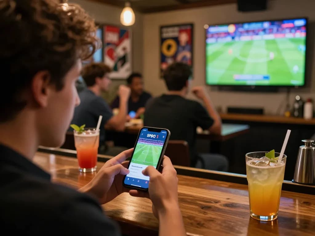 Ikuti pertandingan langsung dan perbarui skor di SPBO 1 sambil menikmati olahraga di bar.