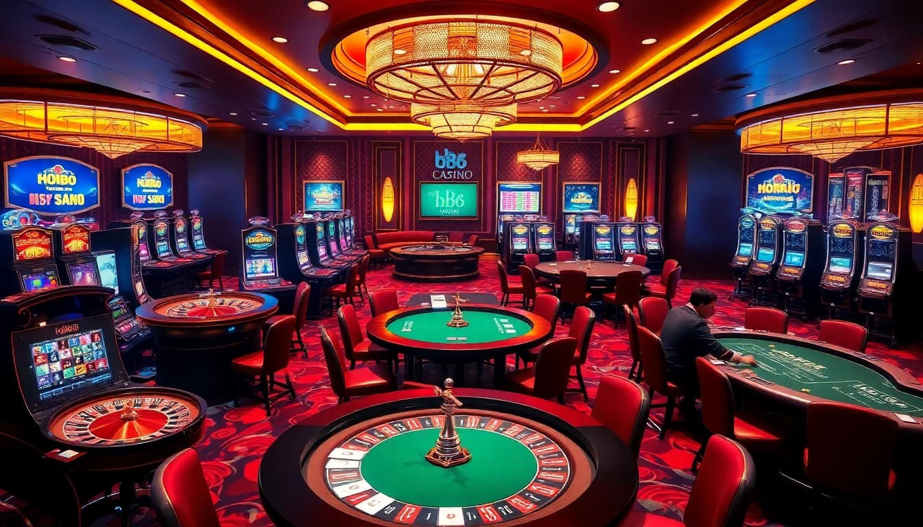 Experience the excitement of hb88 casino with vibrant games and thrilling action.