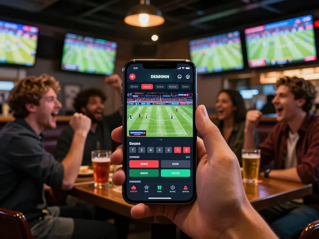 Engage with smartcityhostels while betting on live sports at a lively bar atmosphere.