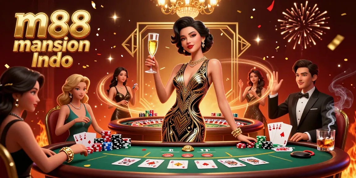 Ikuti permainan yang menarik di m88 mansion Indo dengan suasana kasino elit dan elemen glamor.