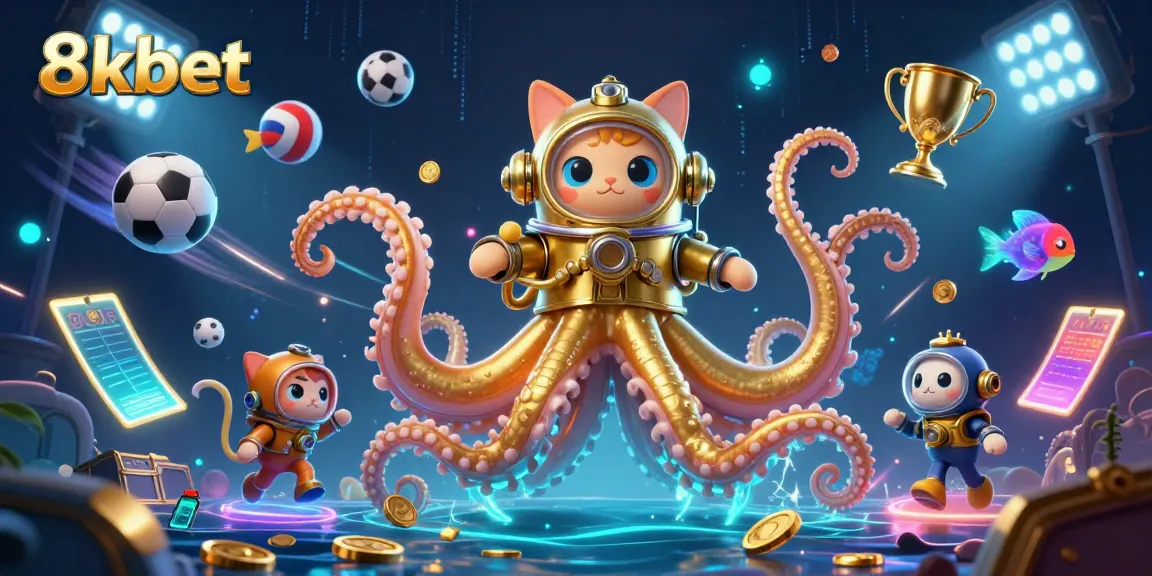 Experience thrilling gameplay at 8xbet with engaging elements and dynamic sports action in a vibrant underwater scene.