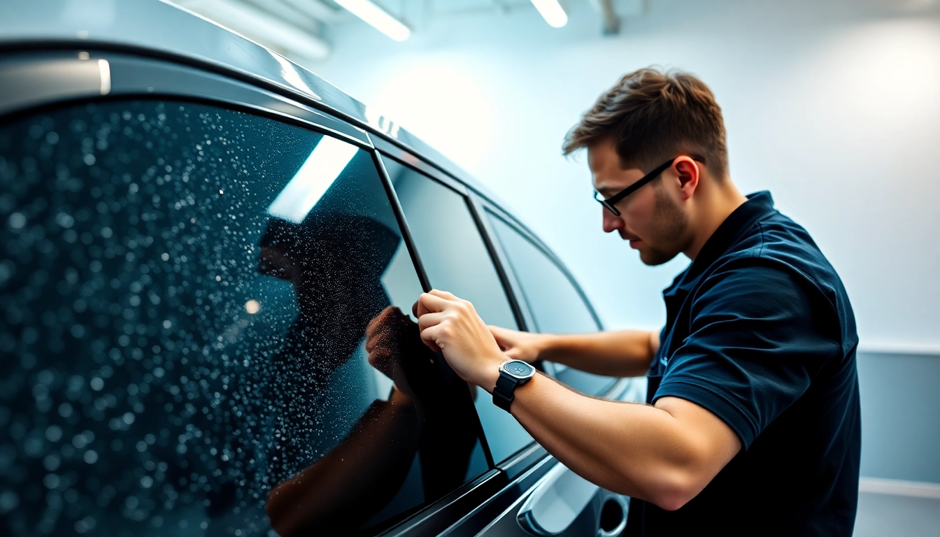 Enhance your car's appeal with a window tint gift card at our professional studio.
