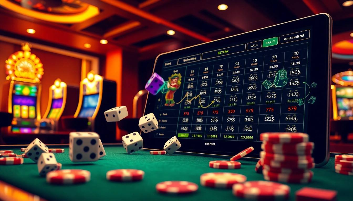 Experience the excitement of amanahtoto with a luxurious online gambling scene, complete with dynamic casino elements.
