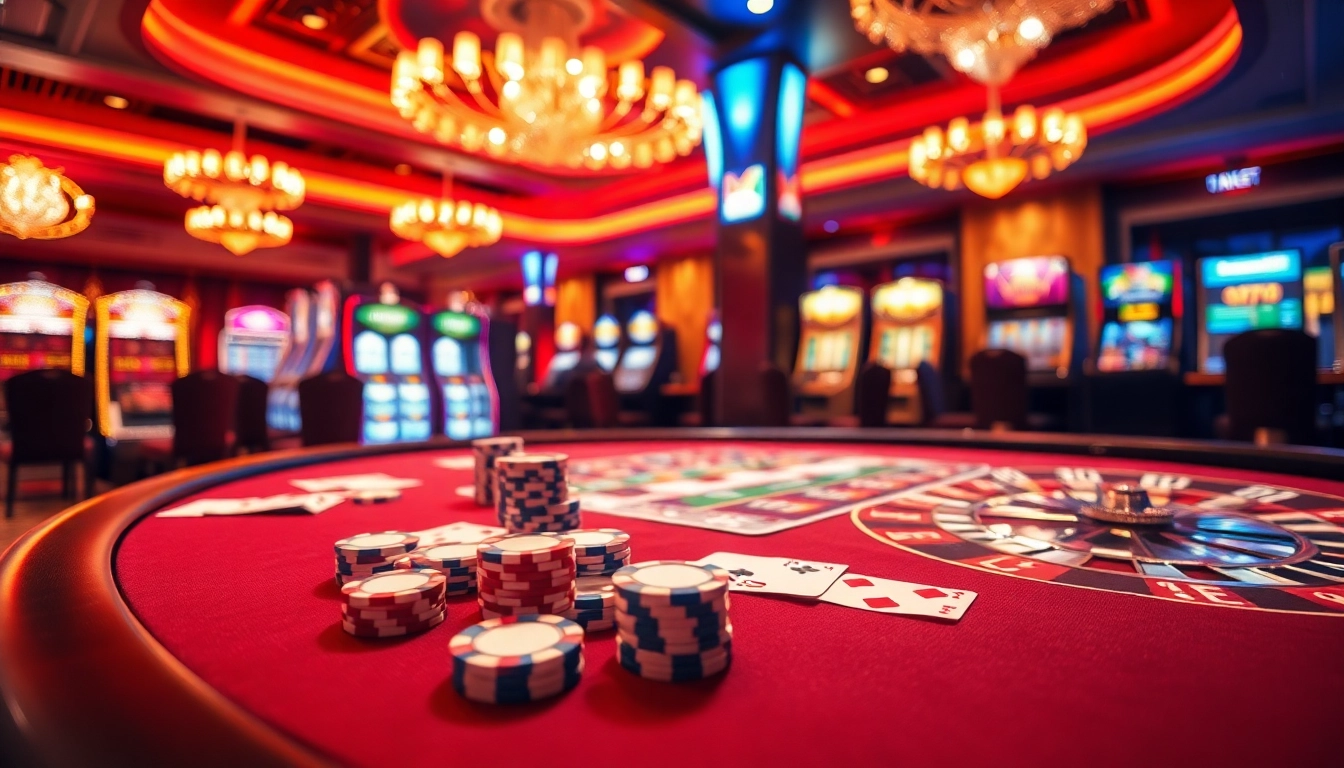 Experience the thrills of rikbet with vibrant casino games and luxurious gaming tables.