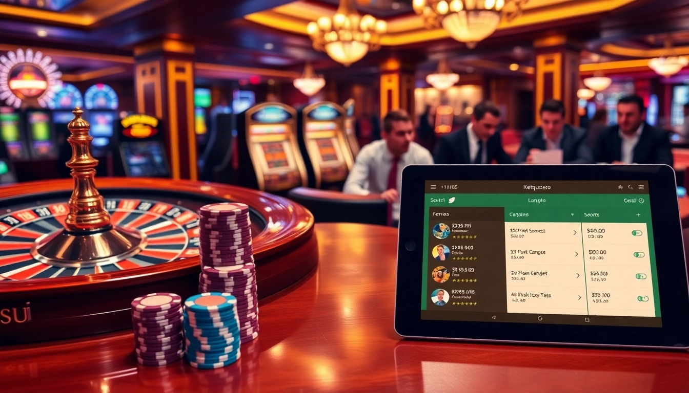 Experience Ketquaxoso excitement with vibrant casino tables and thrilling gambling action.