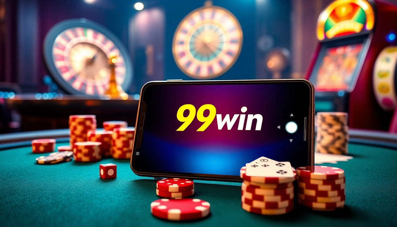 Experience the thrilling 99win app for enhanced mobile gambling.