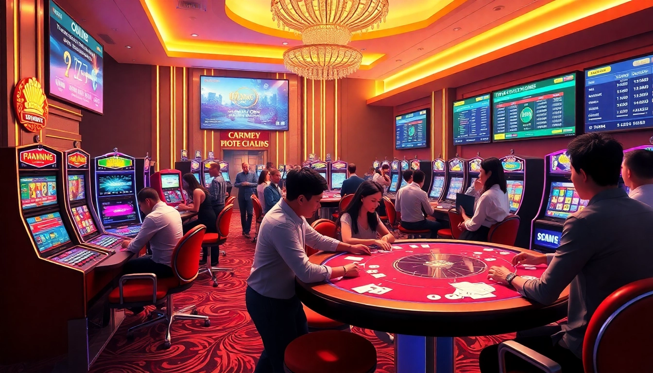 Experience online gaming thrills at https://lodetructuyen.co/ with colorful tables and exciting action.