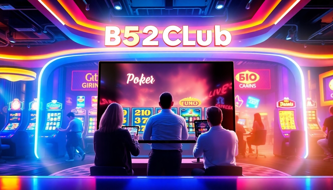 B52clubn.com offers an exciting online gambling environment with diverse games and a modern interface.