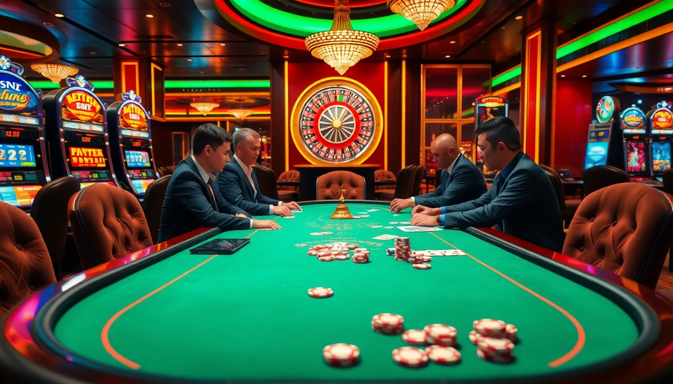 Experience the thrill of 28bet game at a luxury casino table.