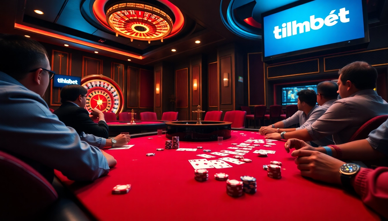 Engage with live poker at link thabet casino, surrounded by excitement and thrill.