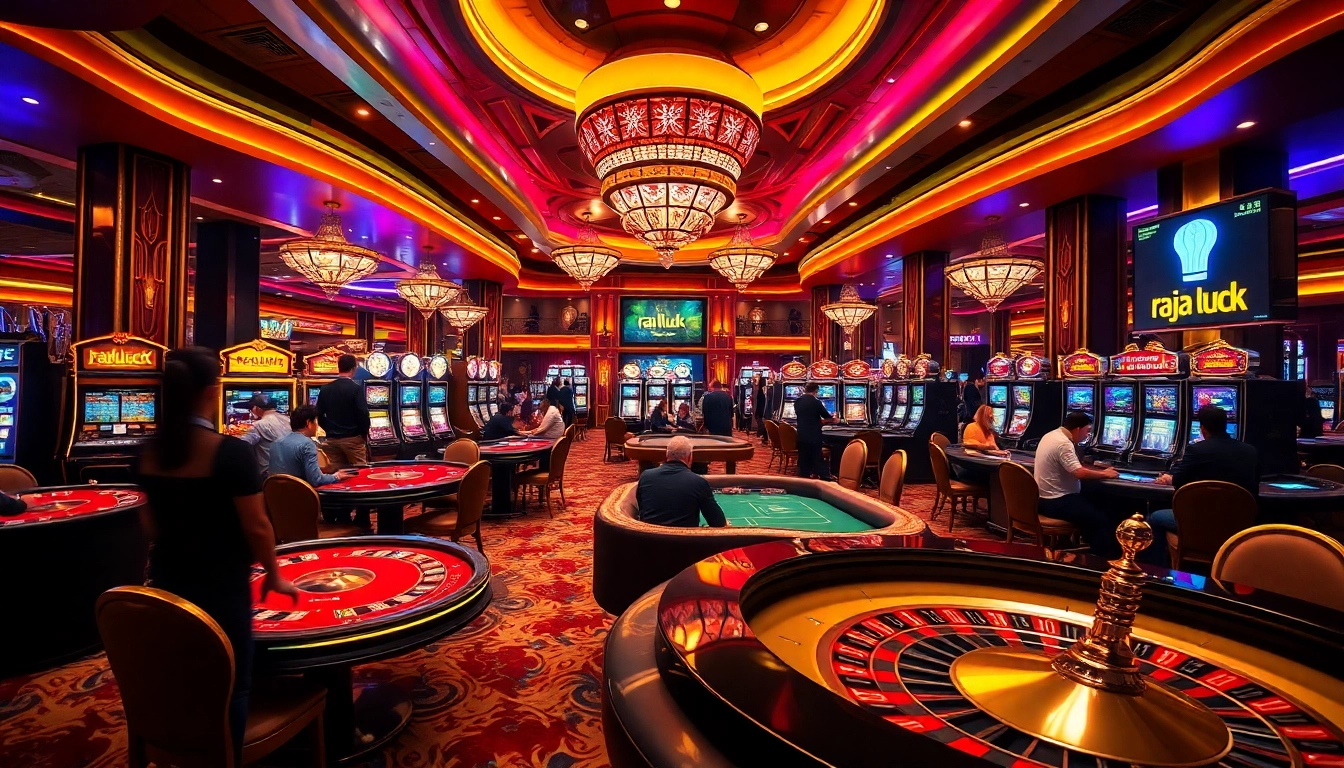 Experience raja luck with vibrant casino games and high-stakes excitement in a luxurious setting.