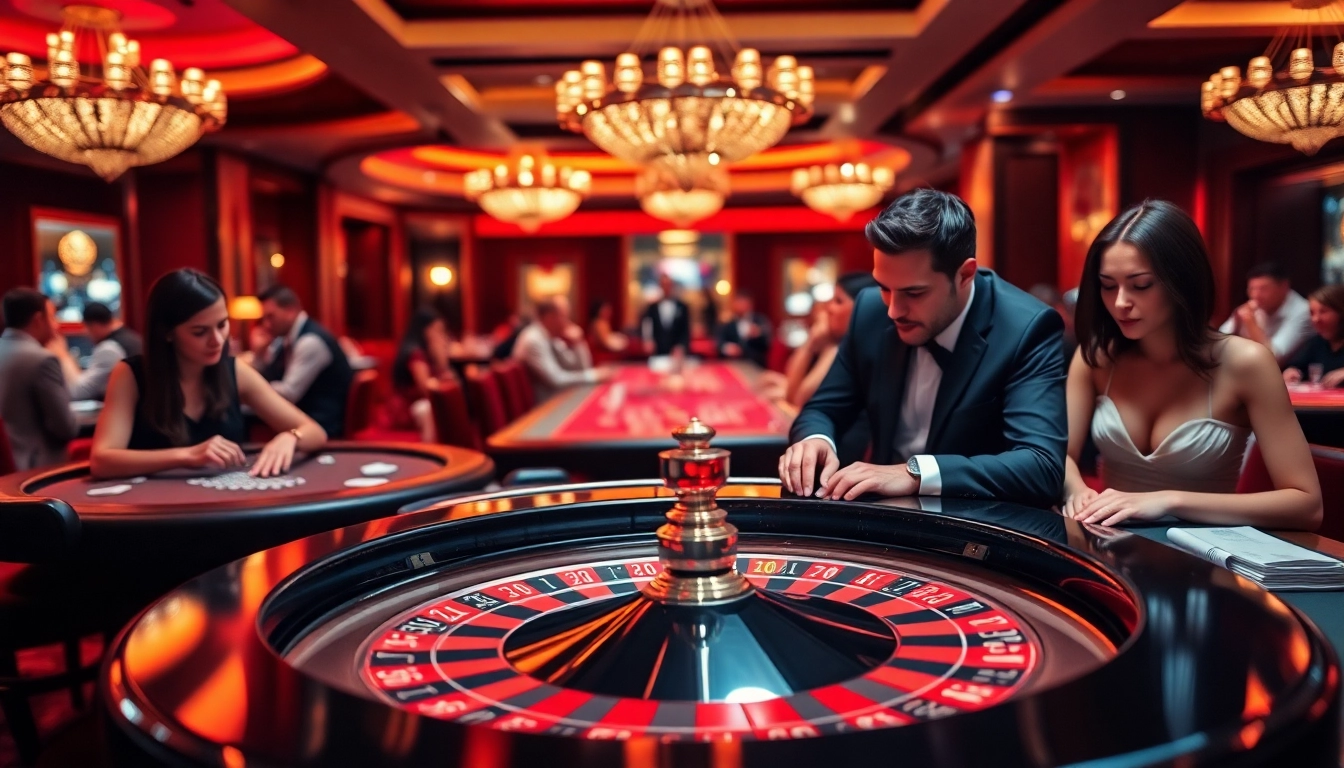 Experience the thrill of the Best Casino Online with vibrant gaming atmosphere and exciting scenes.